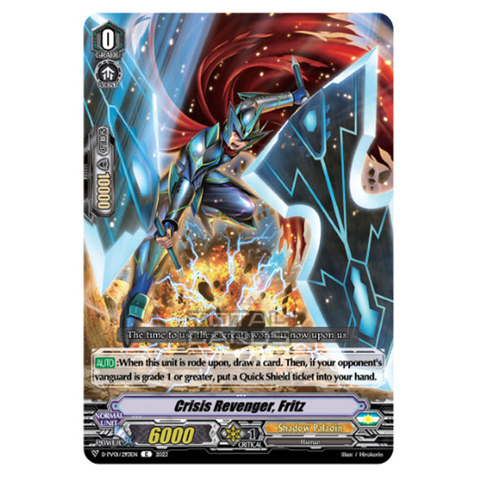 Cardfight!! Vanguard - P & V Special Series - History Collection - Crisis Revenger, Fritz (C) D-PV01/293EN