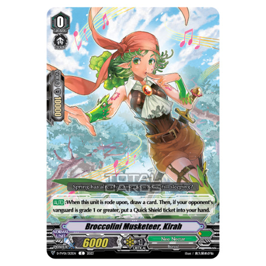 Cardfight!! Vanguard - P & V Special Series - History Collection - Broccolini Musketeer, Kirah (C) D-PV01/313EN