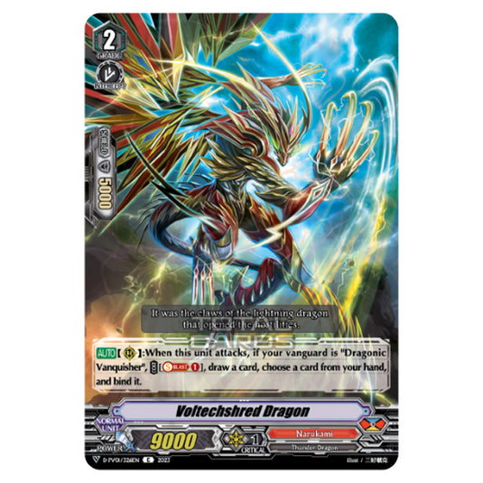 Cardfight!! Vanguard - P & V Special Series - History Collection - Voltechshred Dragon (C) D-PV01/326EN