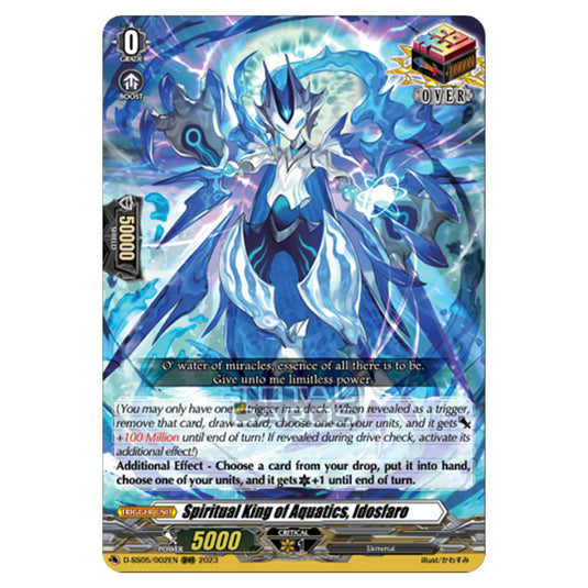 Cardfight!! Vanguard - Festival Booster 2023 - Spiritual King of Aquatics, Idosfaro (ORRR) D-SS05/002EN