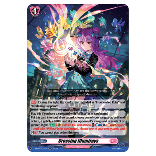 Cardfight!! Vanguard - Festival Booster 2023 - Crossing Illumirays (RR) D-SS05/032EN