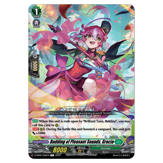 Cardfight!! Vanguard - Festival Booster 2023 - Budding of Pleasant Sounds, Gracia (C) D-SS05/056EN