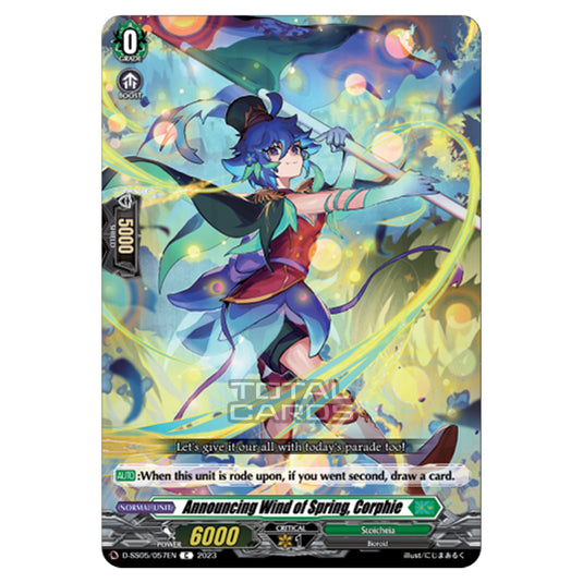 Cardfight!! Vanguard - Festival Booster 2023 - Announcing Wind of Spring, Corphie (C) D-SS05/057EN