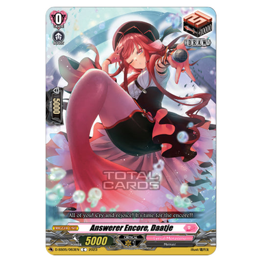 Cardfight!! Vanguard - Festival Booster 2023 - Answerer Encore, Daatje (C) D-SS05/063EN