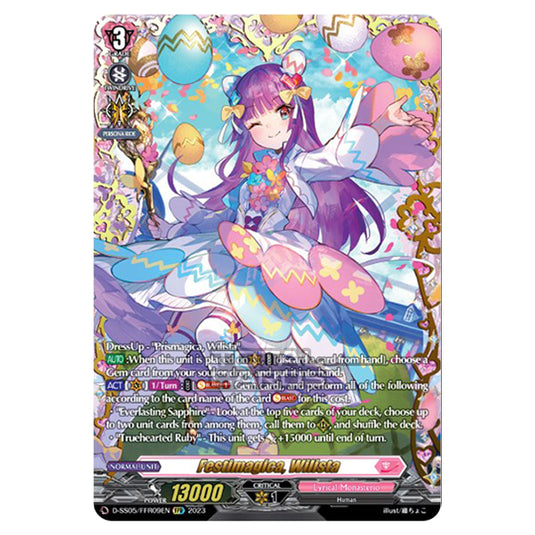 Cardfight!! Vanguard - Festival Booster 2023 - Festimagica, Wilista (FFR) D-SS05/FFR09EN