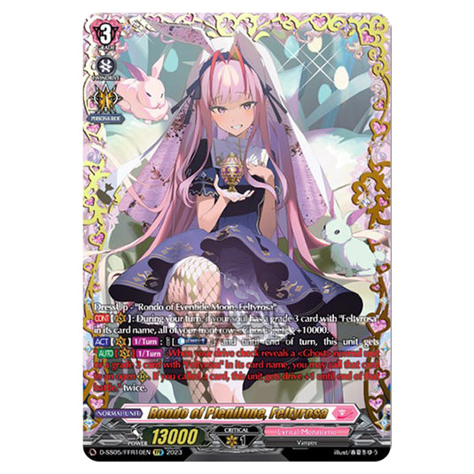 Cardfight!! Vanguard - Festival Booster 2023 - Rondo of Plenilune, Feltyrosa (FFR) D-SS05/FFR10EN