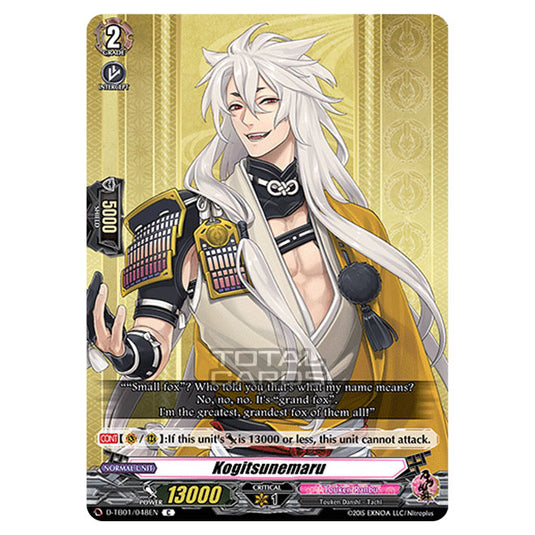 Cardfight!! Vanguard - Touken Ranbu -Online- 2021 - Kogitsunemaru (C) D-TB01/048