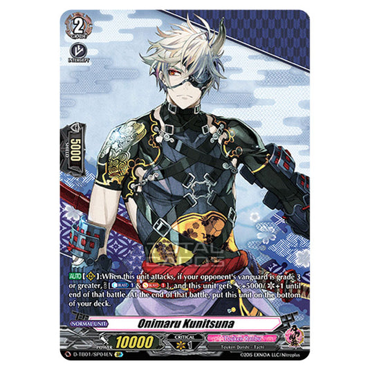 Cardfight!! Vanguard - Touken Ranbu -Online- 2021 - Onimaru Kunitsuna (SP) D-TB01/SP004