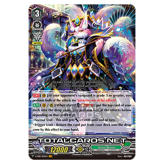 Cardfight!! Vanguard - The Mysterious Fortune - Holy Great Sage of Black Shadows, Isabelle (VR) V-EB10/002