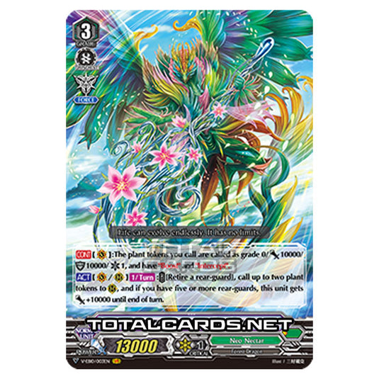 Cardfight!! Vanguard - The Mysterious Fortune - Arboros Dragon, Sephirot (VR) V-EB10/003
