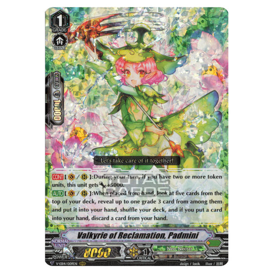 Cardfight!! Vanguard - The Next Stage - Valkyrie of Reclamation, Padmini (RRR) V-EB14/009
