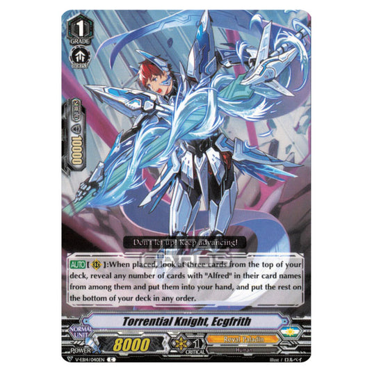 Cardfight!! Vanguard - The Next Stage - Torrential Knight, Ecgfrith (C) V-EB14/040