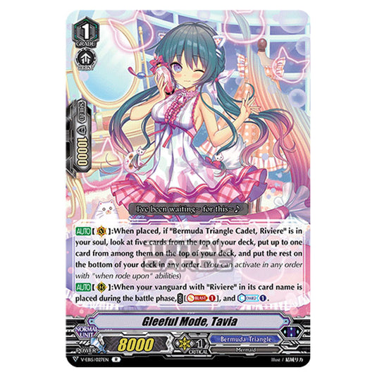 Cardfight!! Vanguard - Twinkle Melody - Gleeful Mode, Tavia (R) V-EB15/027