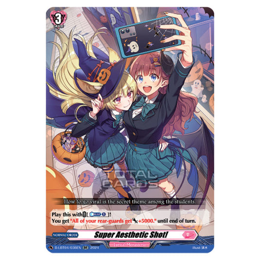 Cardfight!! Vanguard - D-LBT04 - Lyrical Monasterio ~Trick or Trick!~ - Super Aesthetic Shot! (RR) D-LBT04/036EN