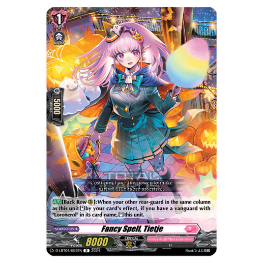 Cardfight!! Vanguard - D-LBT04 - Lyrical Monasterio ~Trick or Trick!~ - Fancy Spell, Tietje (R) D-LBT04/053EN