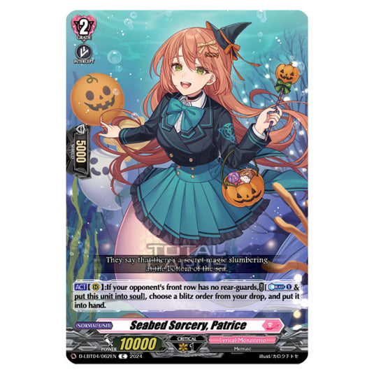 Cardfight!! Vanguard - D-LBT04 - Lyrical Monasterio ~Trick or Trick!~ - Seabed Sorcery, Patrice (C) D-LBT04/062EN