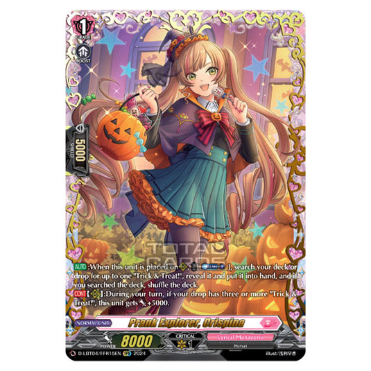 Cardfight!! Vanguard - D-LBT04 - Lyrical Monasterio ~Trick or Trick!~ - Prank Explorer, Crispina (FFR) D-LBT04/FFR15EN