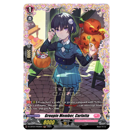 Cardfight!! Vanguard - D-LBT04 - Lyrical Monasterio ~Trick or Trick!~ - Groupie Member, Carlotta (FR) D-LBT04/FR30EN