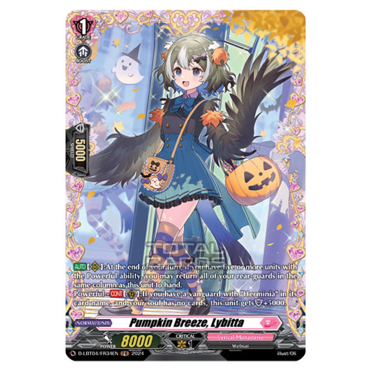 Cardfight!! Vanguard - D-LBT04 - Lyrical Monasterio ~Trick or Trick!~ - Pumpkin Breeze, Lybitta (FR) D-LBT04/FR34EN