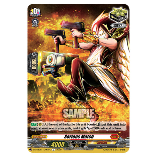 Serious Match DZ-SS05/104EN-C card from the Cardfight!! Vanguard set CoroCoro Start Deck Pack