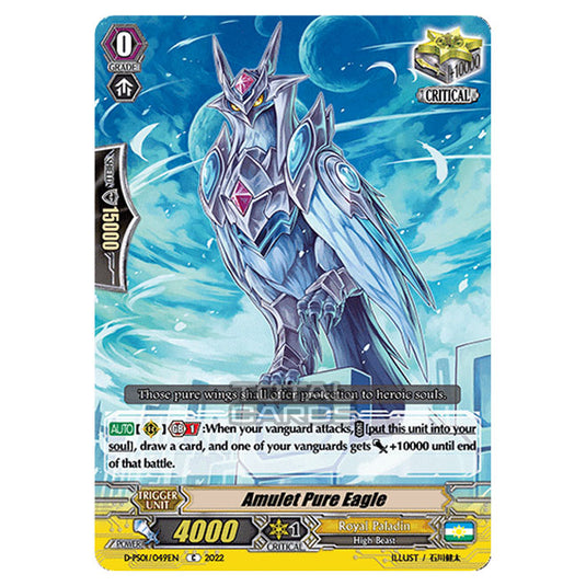 Cardfight!! Vanguard - P Clan Collection 2022 - Amulet Pure Eagle (C) D-PS01/049