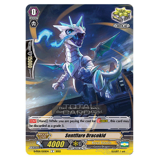 Cardfight!! Vanguard - P Clan Collection 2022 - Sentflare Dracokid (C) D-PS01/050