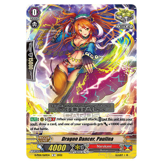 Cardfight!! Vanguard - P Clan Collection 2022 - Dragon Dancer, Paulina (C) D-PS01/069