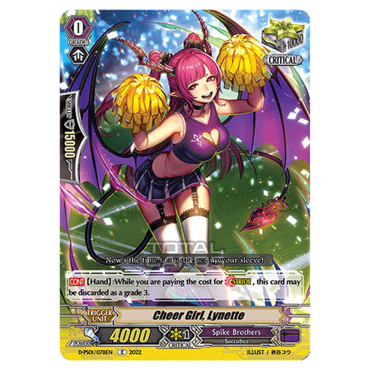 Cardfight!! Vanguard - P Clan Collection 2022 - Cheer Girl, Lynette (C) D-PS01/078