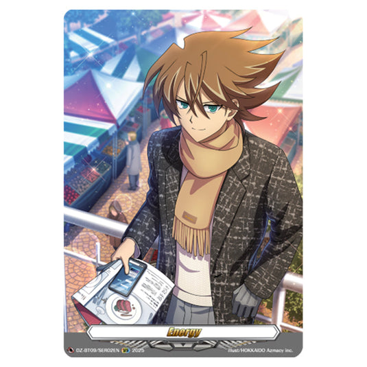 Energy DZ-BT09/SER02EN card from the Cardfight!! Vanguard set Super Brave Detonation