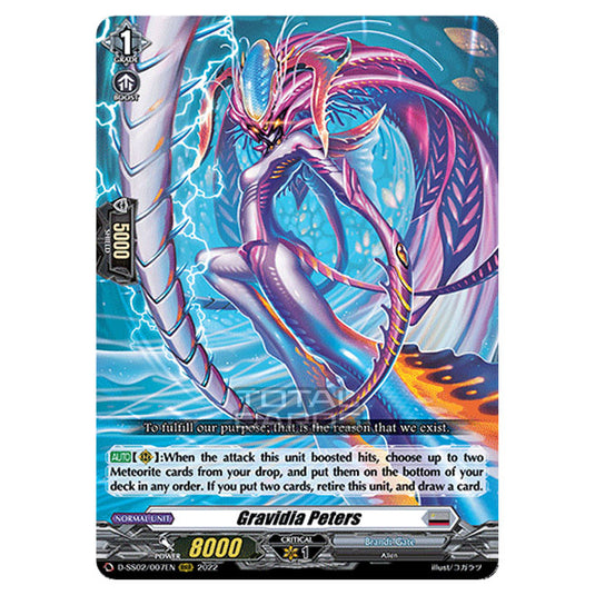 Cardfight!! Vanguard - D Special Series 02: Festival Collection 2022 - Gravidia Peters (RRR) D-SS02/007