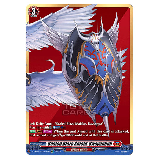 Cardfight!! Vanguard - D Special Series 02: Festival Collection 2022 - Sealed Blaze Shield, Swayanbuh (BSR) D-SS02/BSR02
