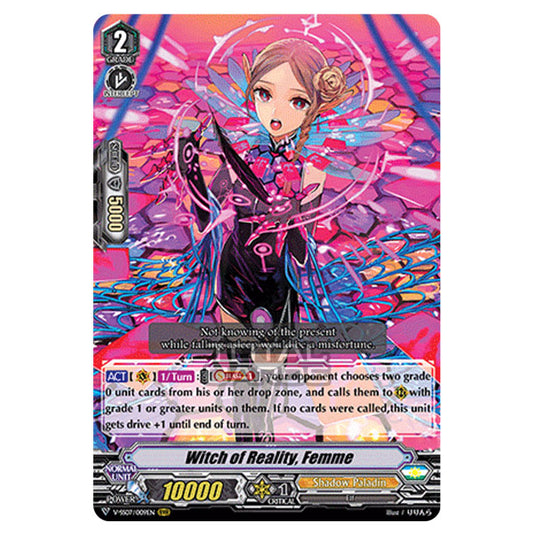 Cardfight!! Vanguard - Clan Selection Plus Vol.1 - Witch of Reality, Femme (RRR) V-SS07/009