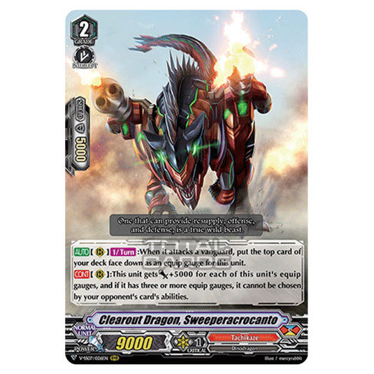 Cardfight!! Vanguard - Clan Selection Plus Vol.1 - Clearout Dragon, Sweeperacrocanto (RRR) V-SS07/026