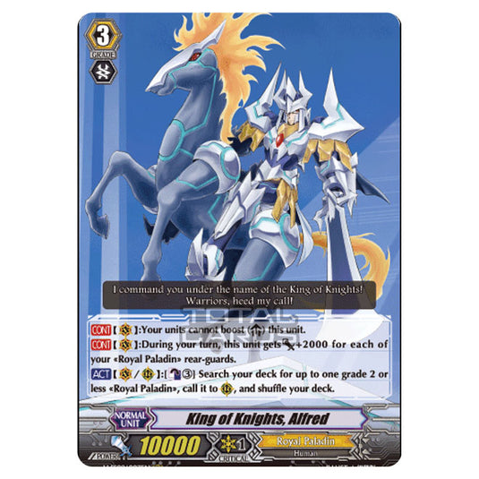 Cardfight!! Vanguard - V-SS09 - Revival Selection - King of Knights, Alfred (RRR) V-SS09/003EN