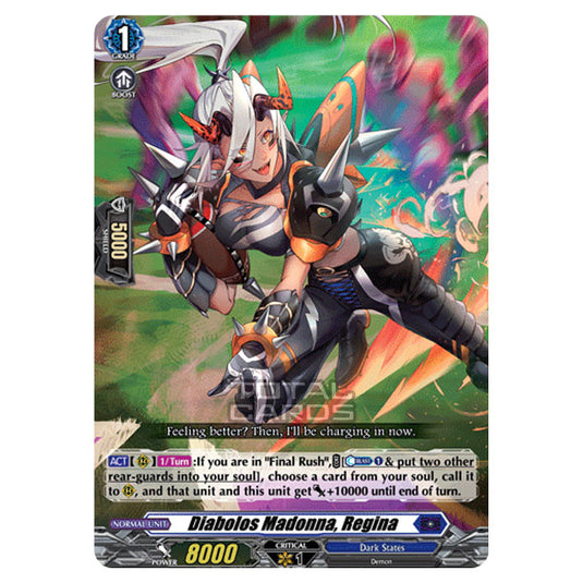 Cardfight!! Vanguard - BT-03 Advance of Intertwined Stars - Diabolos Madonna, Regina (RR) D-BT03/015