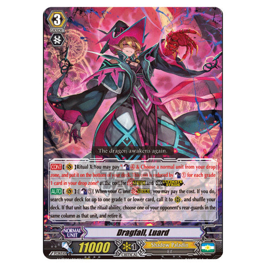 Cardfight!! Vanguard - V-SS09 - Revival Selection - Dragfall, Luard (RRR) V-SS09/024EN