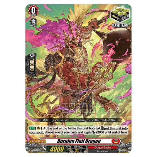 Cardfight!! Vanguard - BT-03 Advance of Intertwined Stars - Burning Flail Dragon (R) D-BT03/030