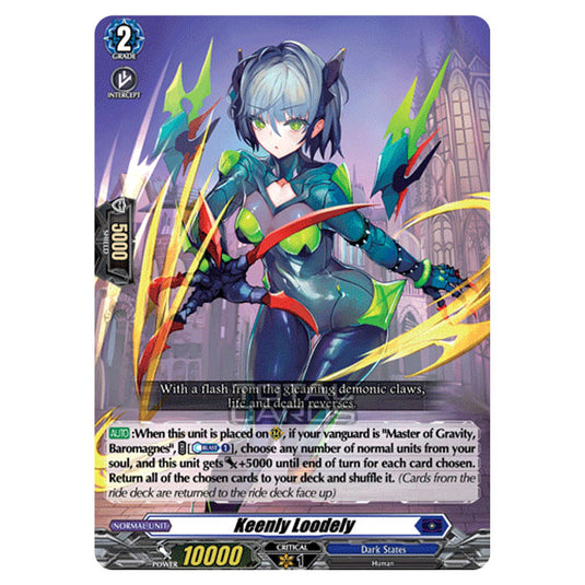 Cardfight!! Vanguard - BT-03 Advance of Intertwined Stars - Keenly Loodely (R) D-BT03/033