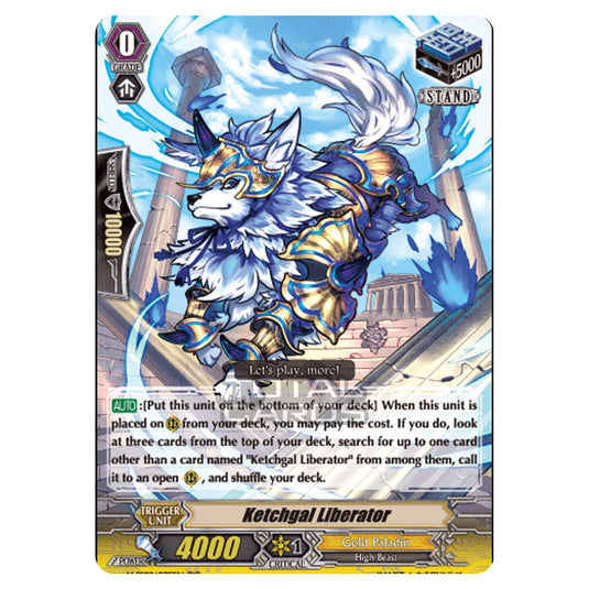 Cardfight!! Vanguard - V-SS09 - Revival Selection - Ketchgal Liberator (RRR) V-SS09/035EN