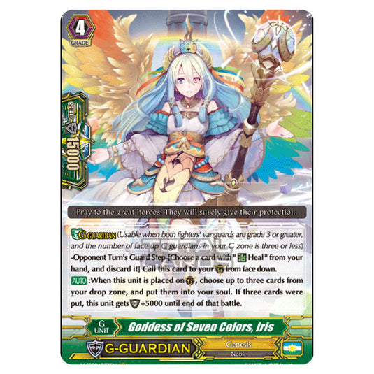 Cardfight!! Vanguard - V-SS09 - Revival Selection - Goddess of Seven Colors, Iris (RRR) V-SS09/037EN