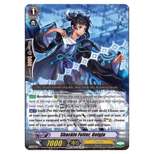 Cardfight!! Vanguard - V-SS09 - Revival Selection - Shackle Fetter, Gelgja (RRR) V-SS09/040EN