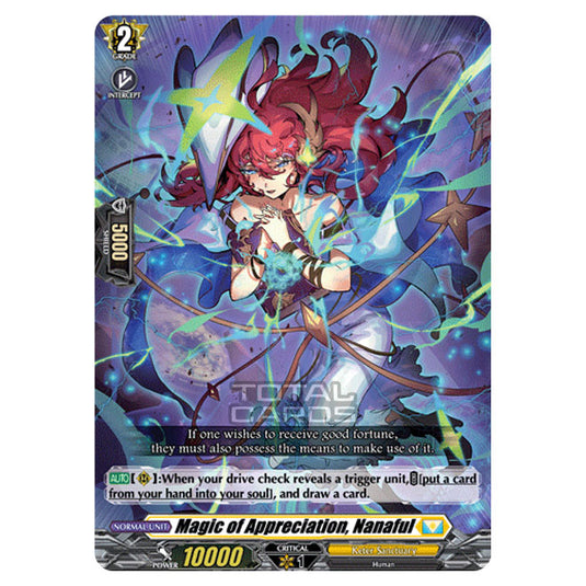 Cardfight!! Vanguard - BT-03 Advance of Intertwined Stars - Magic of Appreciation, Nanaful (R) D-BT03/045