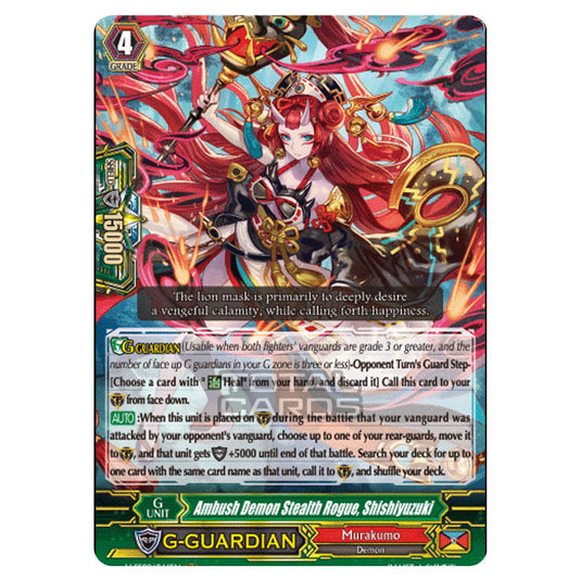 Cardfight!! Vanguard - V-SS09 - Revival Selection - Ambush Demon Stealth Rogue, Shishiyuzuki (RRR) V-SS09/066EN