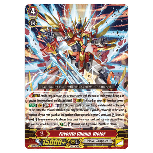 Cardfight!! Vanguard - V-SS09 - Revival Selection - Favorite Champ, Victor (RRR) V-SS09/078EN