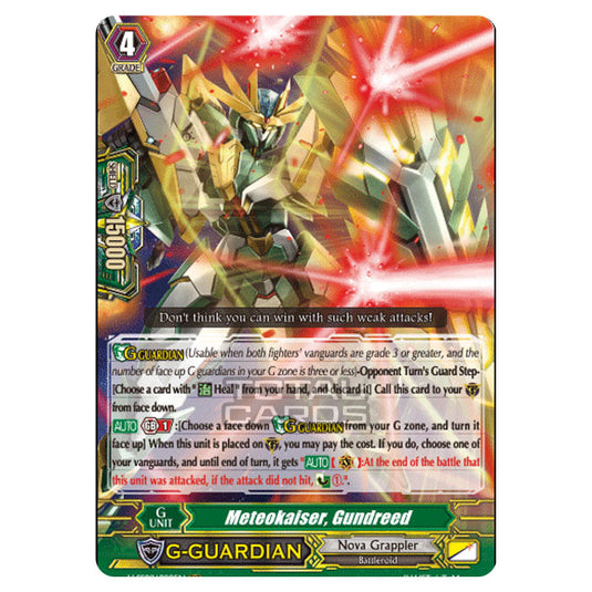 Cardfight!! Vanguard - V-SS09 - Revival Selection - Meteokaiser, Gundreed (RRR) V-SS09/080EN