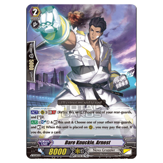 Cardfight!! Vanguard - V-SS09 - Revival Selection - Bare Knuckle, Arnest (RRR) V-SS09/083EN