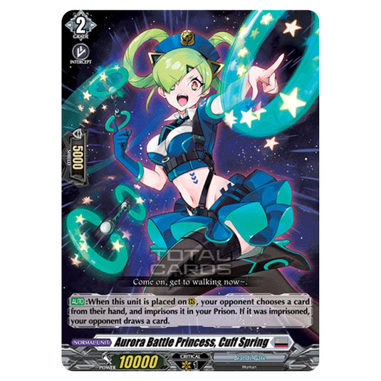 Cardfight!! Vanguard - BT-03 Advance of Intertwined Stars - Aurora Battle Princess, Cuff Spring (C) D-BT03/084