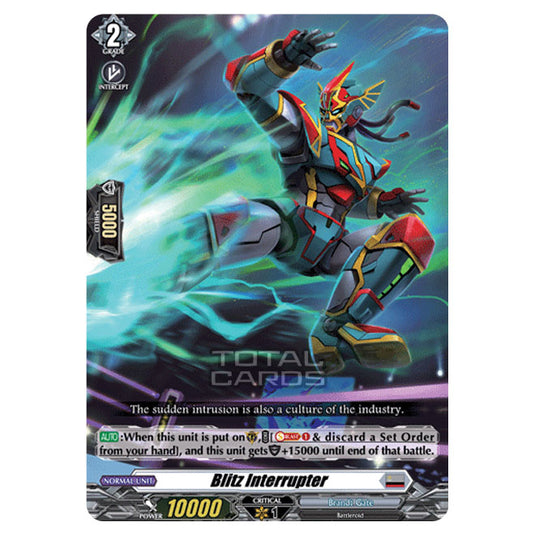 Cardfight!! Vanguard - BT-03 Advance of Intertwined Stars - Blitz Interrupter (C) D-BT03/087