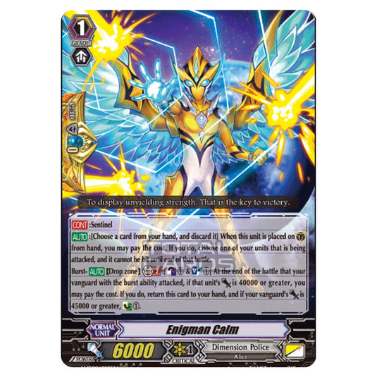 Cardfight!! Vanguard - V-SS09 - Revival Selection - Enigman Calm (RRR) V-SS09/090EN