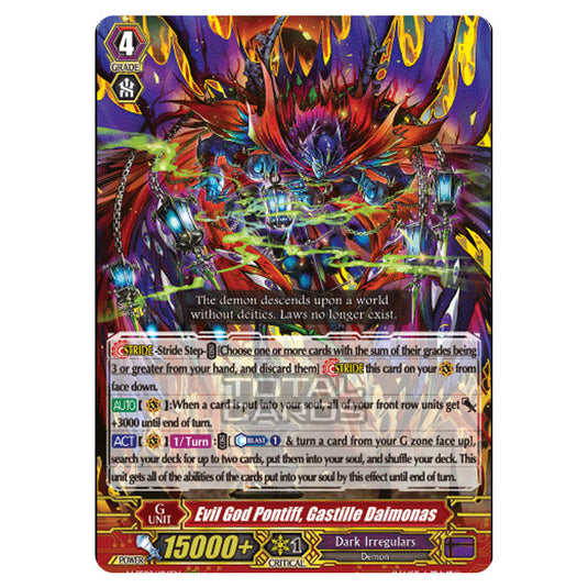 Cardfight!! Vanguard - V-SS09 - Revival Selection - Evil God Pontiff, Gastille Daimonas (RRR) V-SS09/106EN